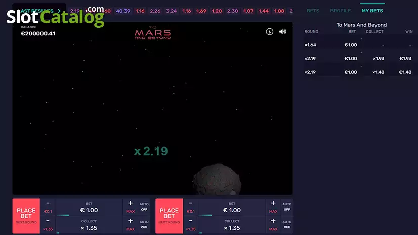 To Mars and Beyond Game Features