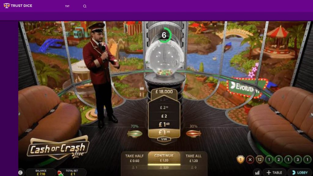 To devise the best strategy for playing Cash or Crash