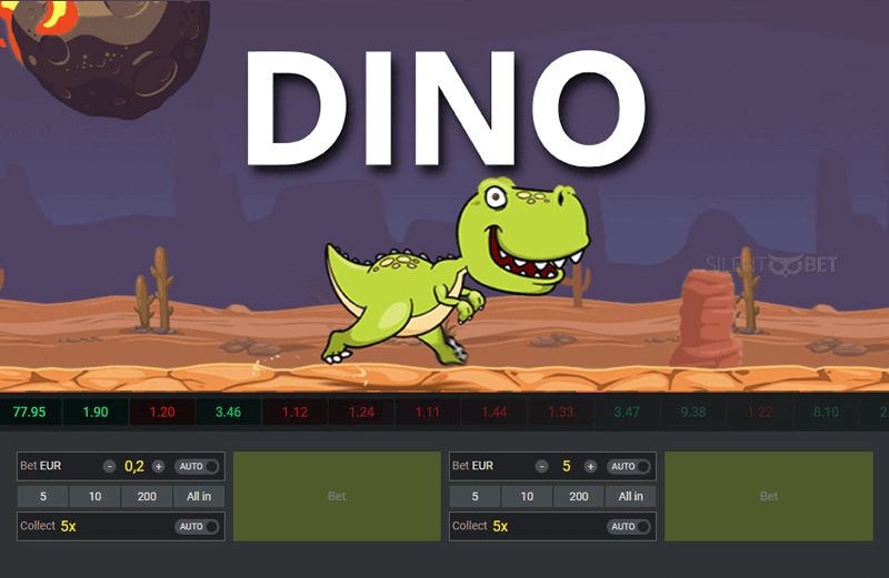 In the thrilling Dino game, timing is everything