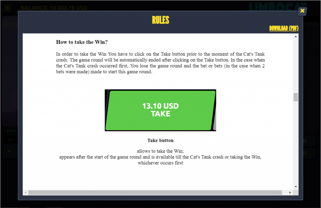 The beauty of the Limbo casino game