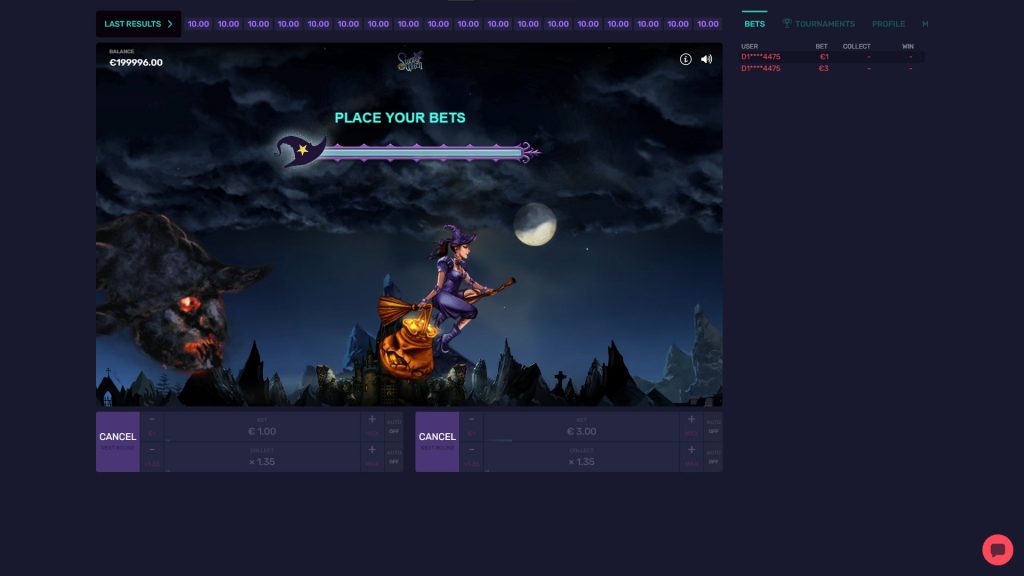 Fees and Limits in Stormy Witch