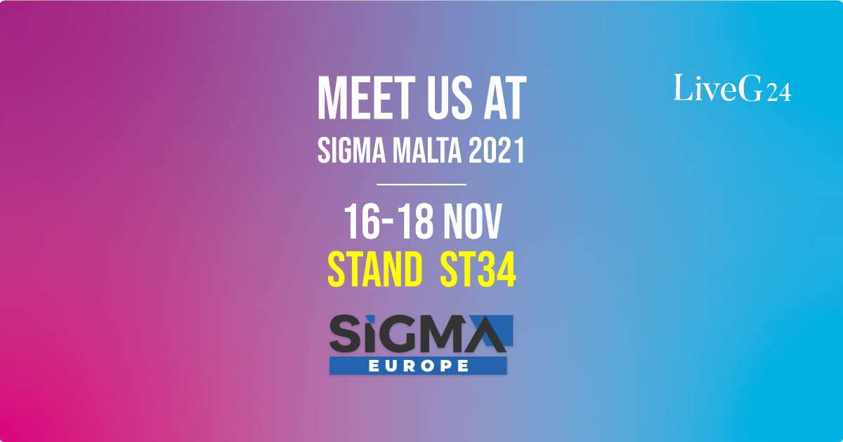 LiveG24 to Make a Striking Impression at Sigma Europe 2021 in Malta