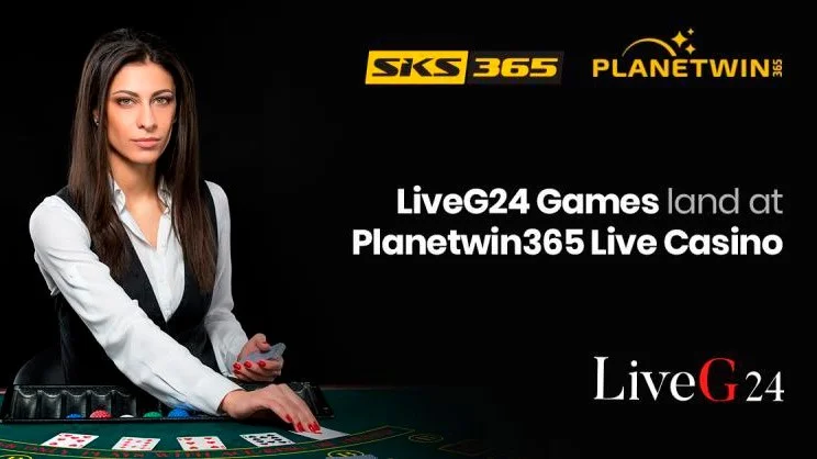 PlanetWin365 Joins Forces with LiveG24 to Introduce Thrilling Live Casino Games